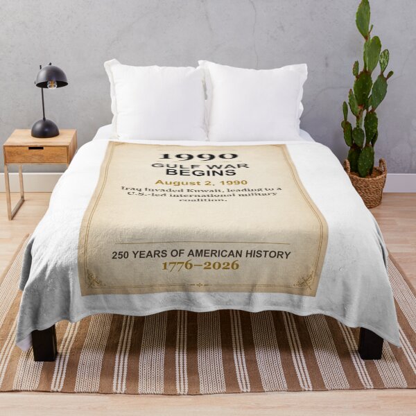 Item preview, America 250 | Gulf War Begins | 1990 designed and sold by ariksworld.