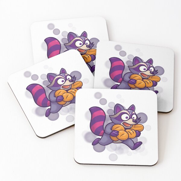 Item preview, Funny Raccoon Bakery Cartoon designed and sold by iamKRUK.