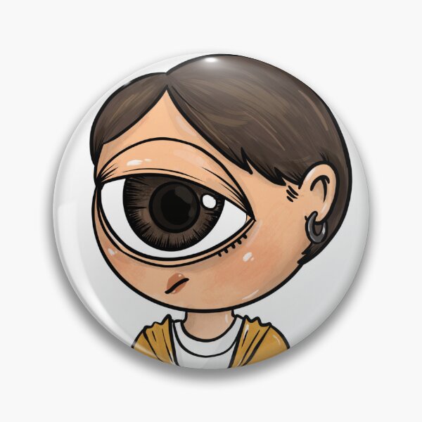 Item preview, Mono Look No.01 – The Alien Who Watches designed and sold by PipitArt.