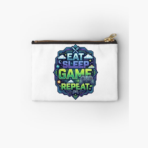 Item preview, Eat Sleep Game  Repeat. | Gamer Typography Controller Gaming T-Shirt designed and sold by Faisal  Shah.