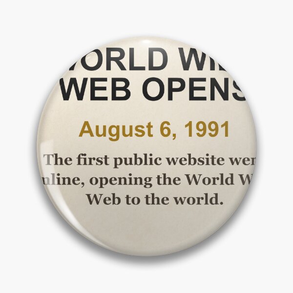 Item preview, America 250 | World Wide Web Opens | 1991 designed and sold by ariksworld.