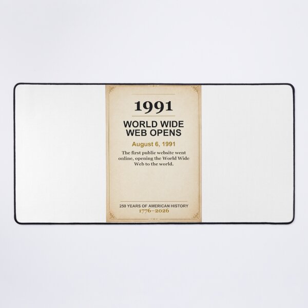 Item preview, America 250 | World Wide Web Opens | 1991 designed and sold by ariksworld.
