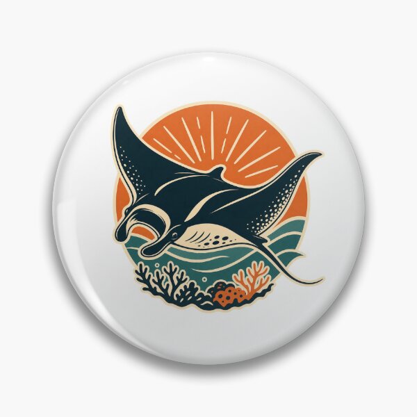 Item preview, a manta ray designed and sold by zzinthestore.
