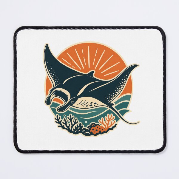 Item preview, a manta ray designed and sold by zzinthestore.
