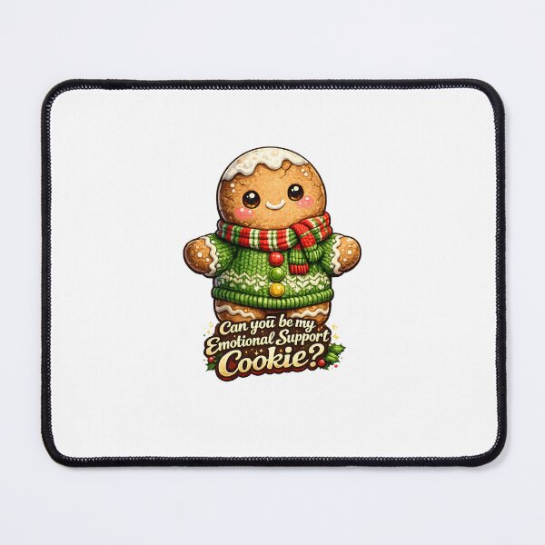 Item preview, Emotional Support Cookie Cute Gingerbread Man designed and sold by DesignsCreative.