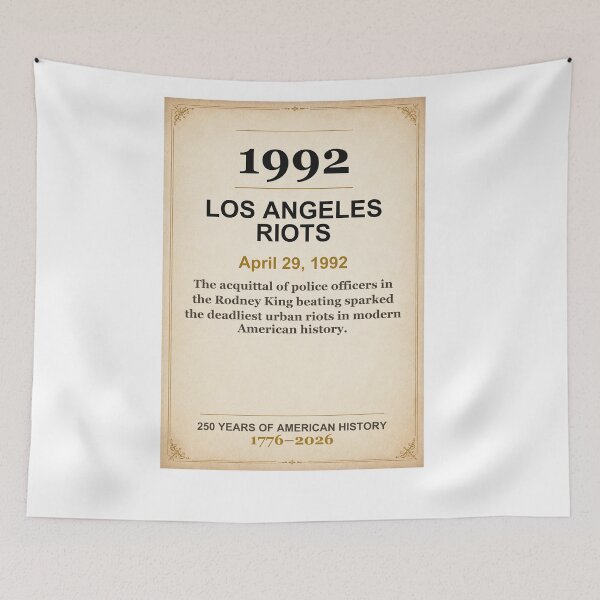 Item preview, America 250 | Los Angles Riots | 1992 designed and sold by ariksworld.