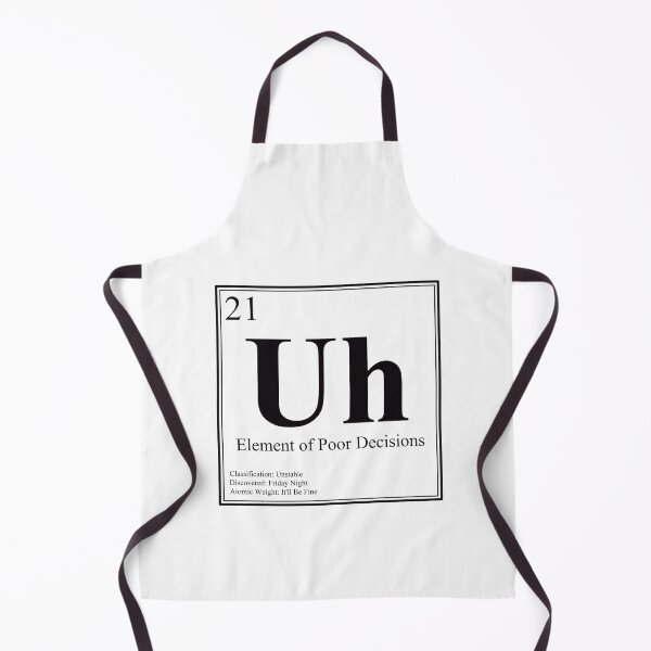 Item preview, Element of Poor Decisions - Periodic Table of Emotions & Life designed and sold by Estalon.