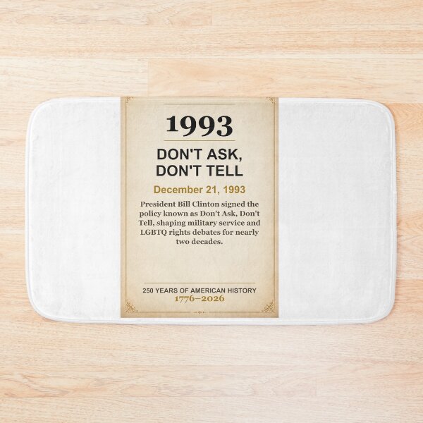 Item preview, America 250 | Don't Ask, Don't Tell | 1993 designed and sold by ariksworld.