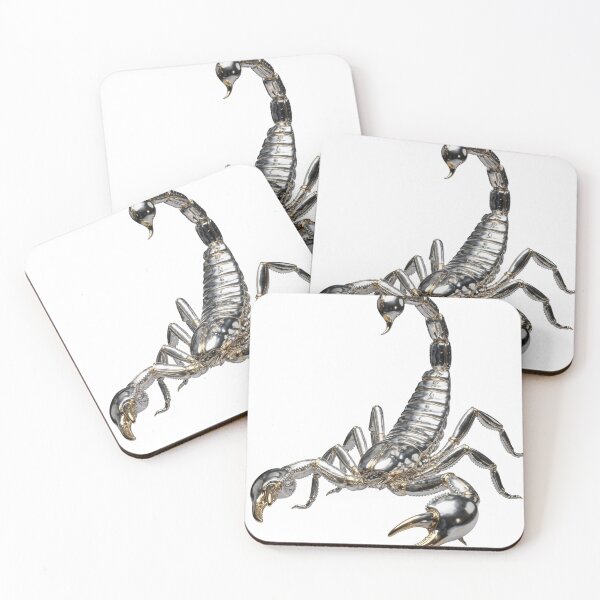 Item preview, Gold Metallic Scorpion - Zodiac Art designed and sold by Bluesax.