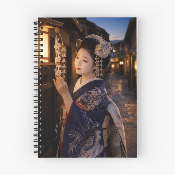 Item preview, Kyoto Maiko – Summer Lanterns in Old Kyoto designed and sold by SEIMEI2025.