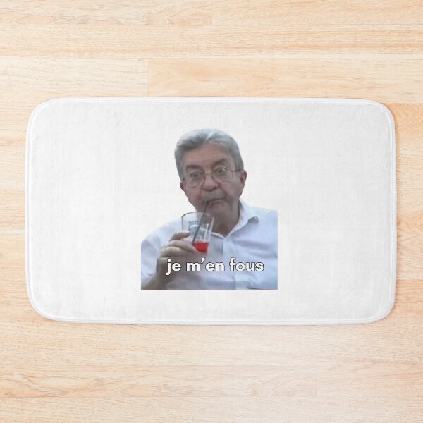 Item preview, I don't care. Not even Mélenchon. designed and sold by Crealice.