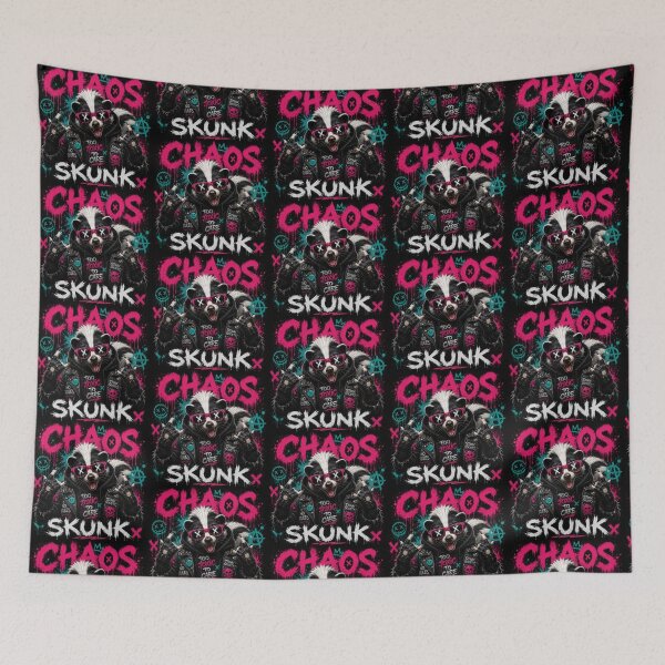 Item preview, Chaos Skunk – Punk Rock Street Art designed and sold by Dogandesighn.