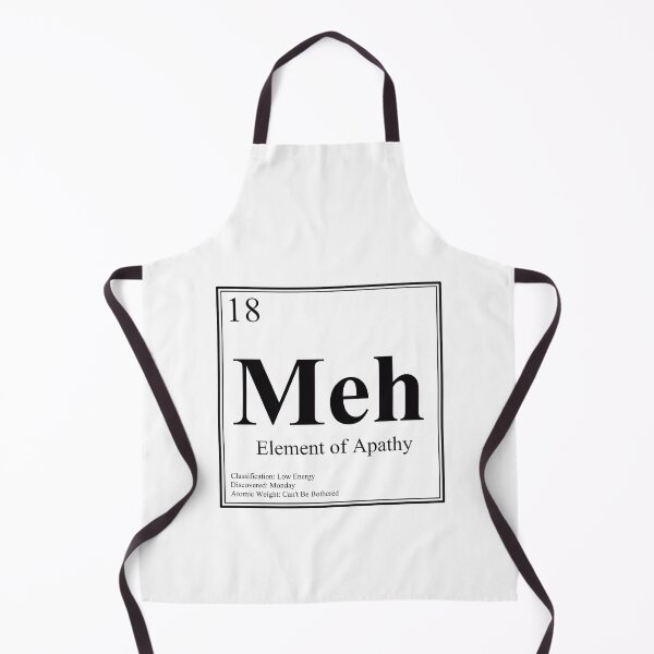 Item preview, Element of Apathy - Periodic Table of Emotions & Life designed and sold by Estalon.
