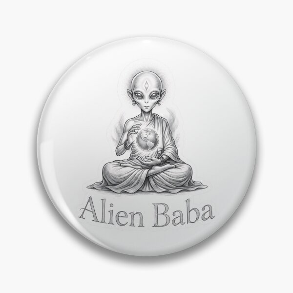 Item preview, Alien Baba Lead Mystic Sticker designed and sold by krazzyremo.