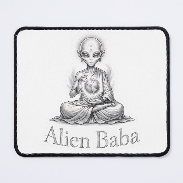 Item preview, Alien Baba Lead Mystic Sticker designed and sold by krazzyremo.