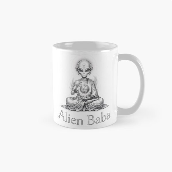 Item preview, Alien Baba Lead Mystic Sticker designed and sold by krazzyremo.