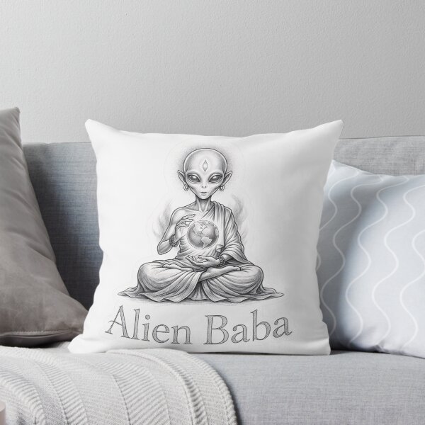 Item preview, Alien Baba Lead Mystic Sticker designed and sold by krazzyremo.