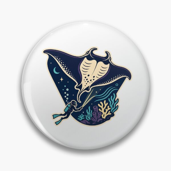 Item preview, a manta ray designed and sold by zzinthestore.