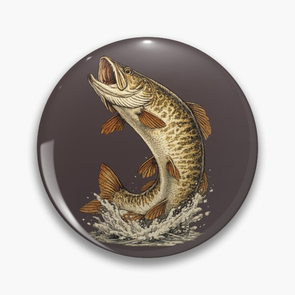 Item preview, Muskie Monster Attack designed and sold by KrungiT Design .