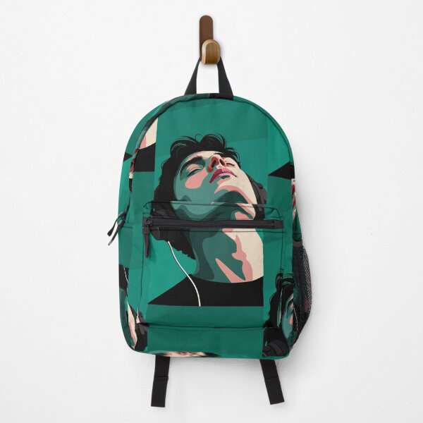 Item preview, Lost in the Music – Modern Minimalist Portrait with Headphones designed and sold by KiraChie.