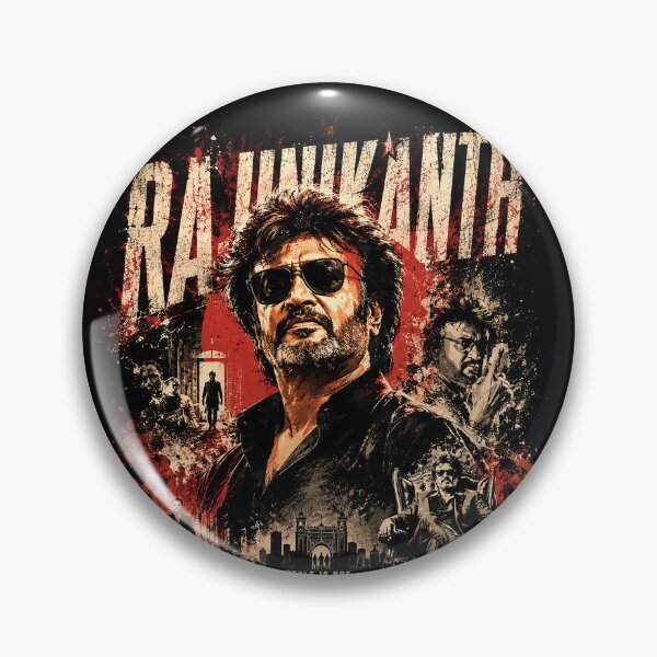 Item preview, Rajinikanth Vintage Action Collage Poster designed and sold by Abidel.