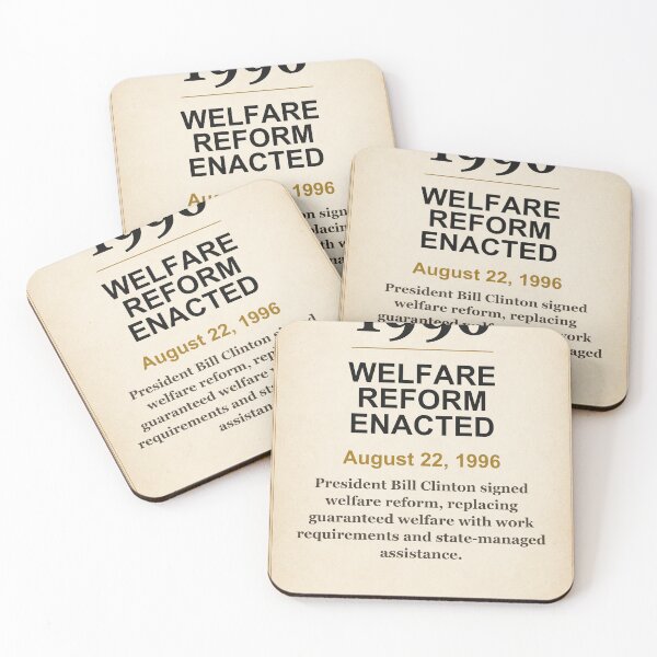 Item preview, America 250 | Welfare Reform Enacted | 1996 designed and sold by ariksworld.