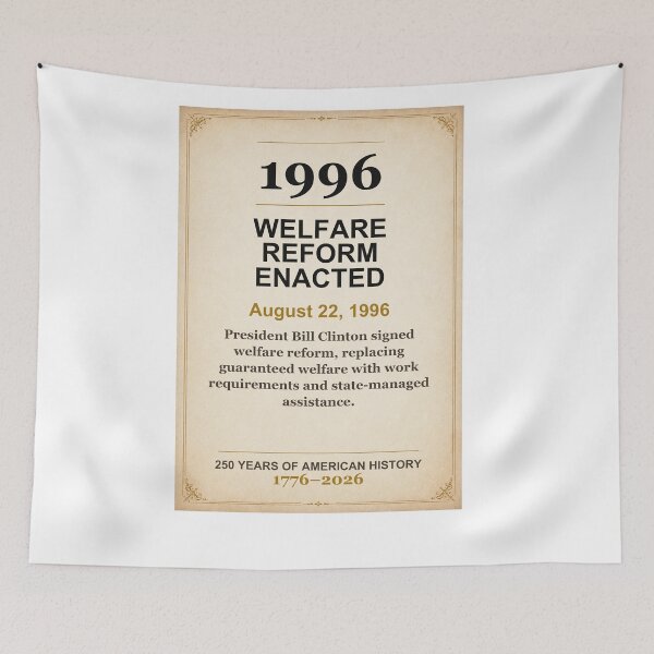 Item preview, America 250 | Welfare Reform Enacted | 1996 designed and sold by ariksworld.