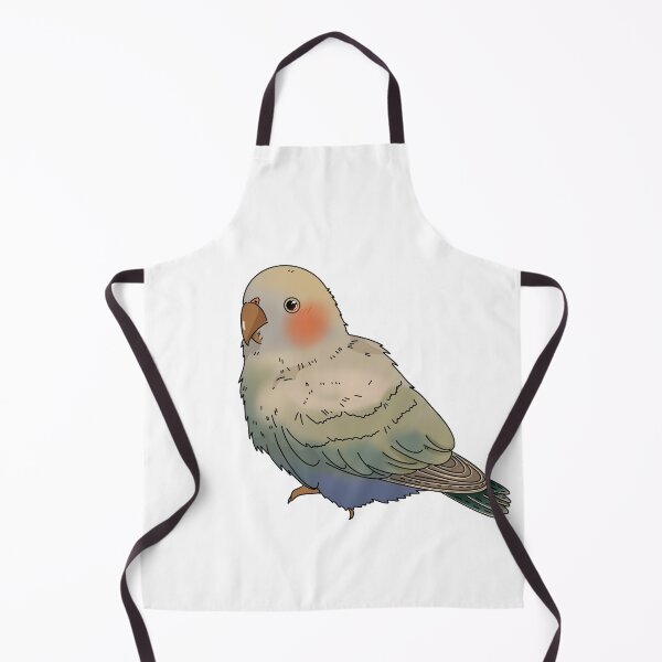 Item preview, Blushing Little Budgie Sticker designed and sold by Kakon-52.