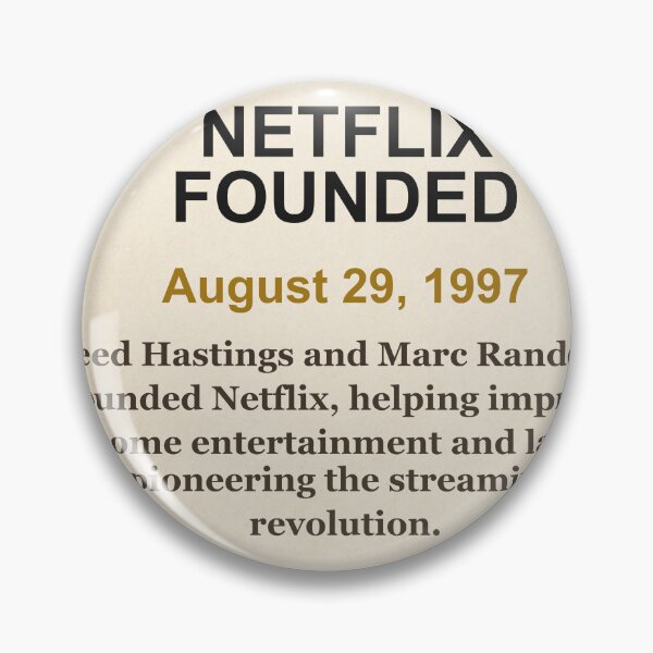 Item preview, America 250 | Netflix Founded | 1997 designed and sold by ariksworld.