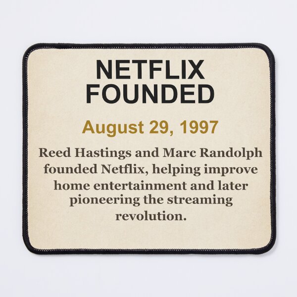 Item preview, America 250 | Netflix Founded | 1997 designed and sold by ariksworld.