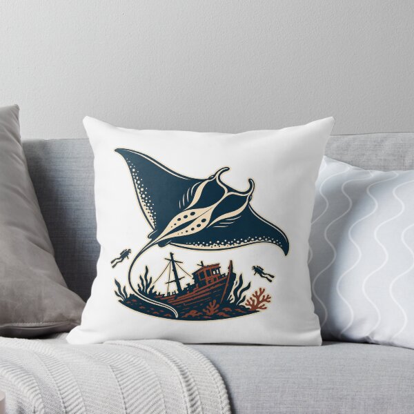 Item preview, a manta ray designed and sold by zzinthestore.