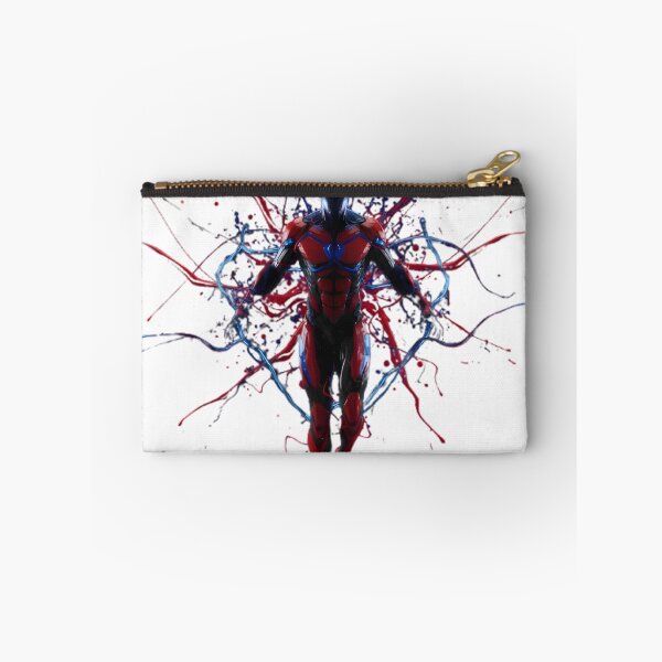Item preview, Red and Blue Energy Burst Armored Warrior designed and sold by SammerDesign.