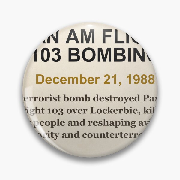 Item preview, America 250 | Pan AM Flight 103 Bombing | 1988 designed and sold by ariksworld.