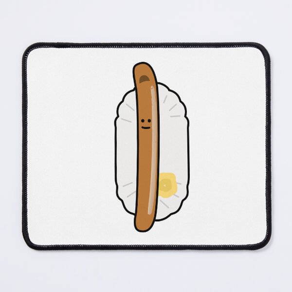 Item preview, Funny Vienna Sausage with mustard Sausage Lover Gift designed and sold by Wurstlady.