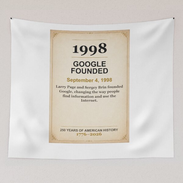Item preview, America 250 | Google Founded | 1998 designed and sold by ariksworld.