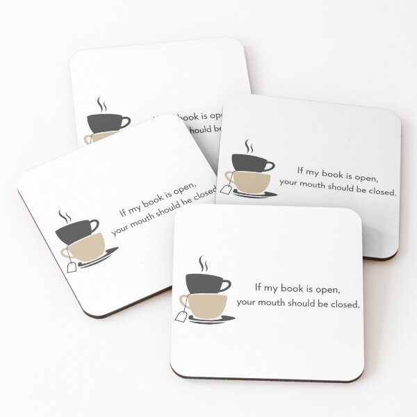 Item preview, If My Book Is Open Your Mouth Should Be Closed designed and sold by Pineapple-Tree.