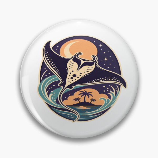 Item preview, a manta ray designed and sold by zzinthestore.