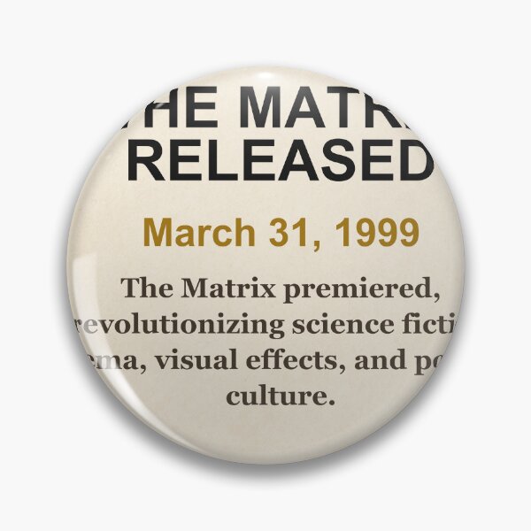 Item preview, America 250 | The Matrix Released | 1999 designed and sold by ariksworld.