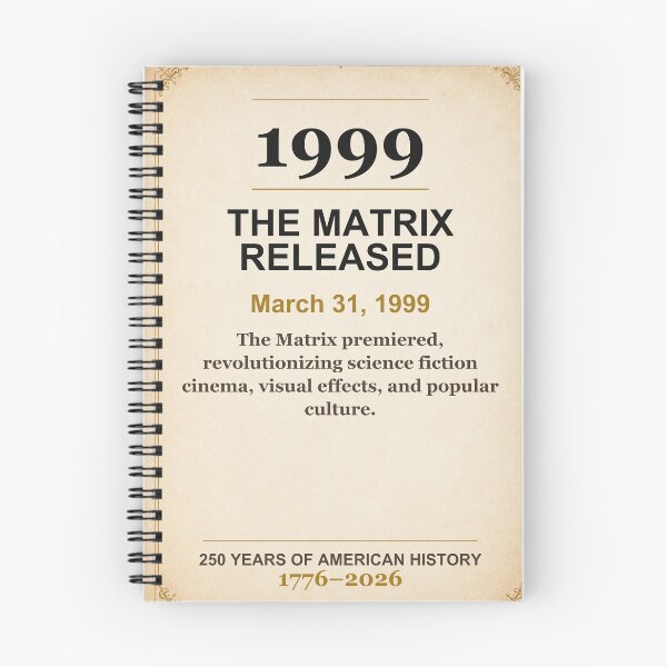 Item preview, America 250 | The Matrix Released | 1999 designed and sold by ariksworld.
