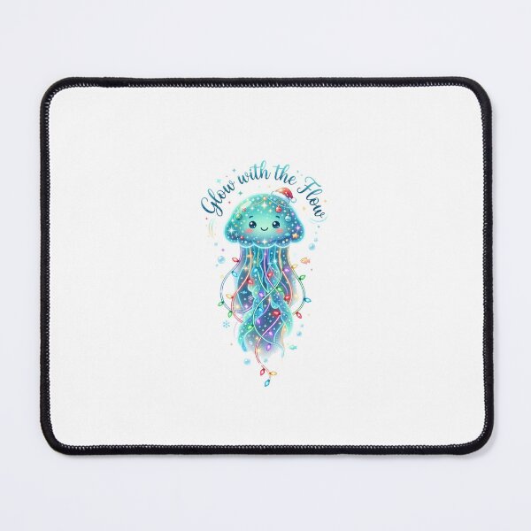 Item preview, Glow with the Flow Jellyfish Christmas designed and sold by DesignsCreative.