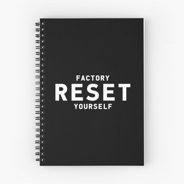 Item preview, FACTORY RESET YOURSELF, Unique designed and sold by villacreativa.