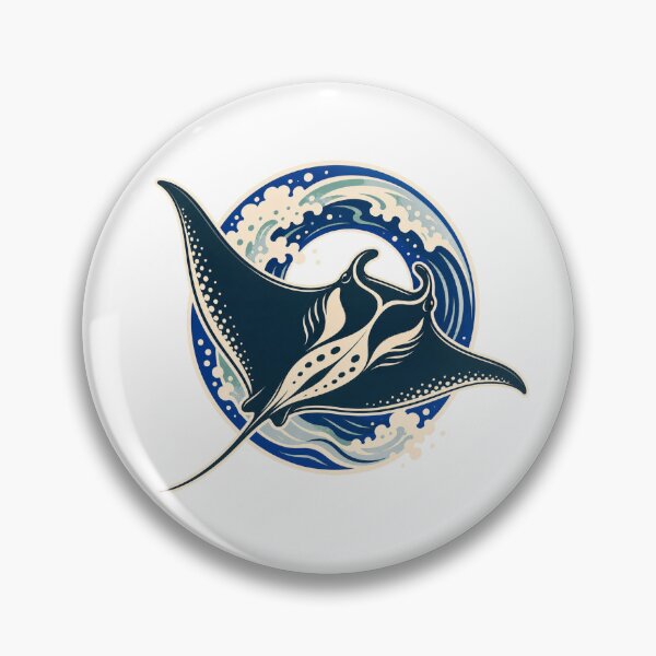Item preview, a manta ray designed and sold by zzinthestore.