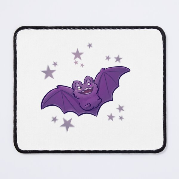 Item preview, Cute Flying Purple Bat and Stars Art designed and sold by lilLilaBat.