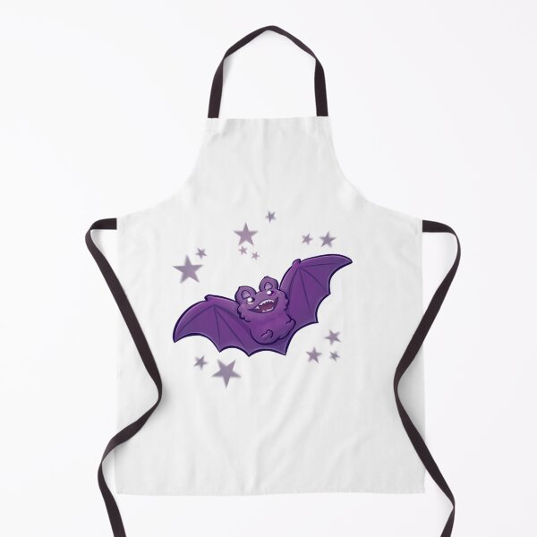 Item preview, Cute Flying Purple Bat and Stars Art designed and sold by lilLilaBat.