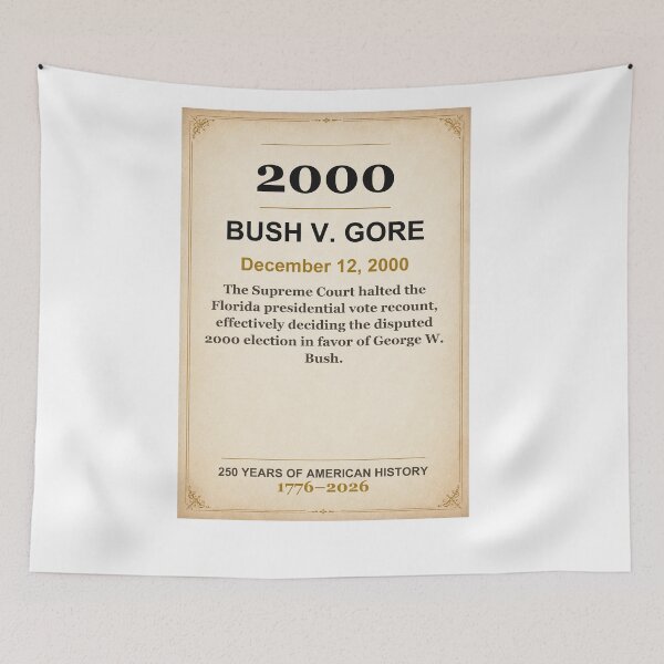 Item preview, America 250 | Bush V. Gore | 2000 designed and sold by ariksworld.
