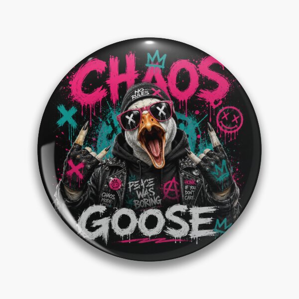 Item preview, Chaos Goose – Punk Graffiti Street Art designed and sold by Dogandesighn.