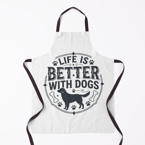 Item preview, Life Is Better With Dogs Vintage Typography T-Shirt | Funny Dog Lover Gift | Retro Paw Print Graphic Tee designed and sold by Faisal  Shah.