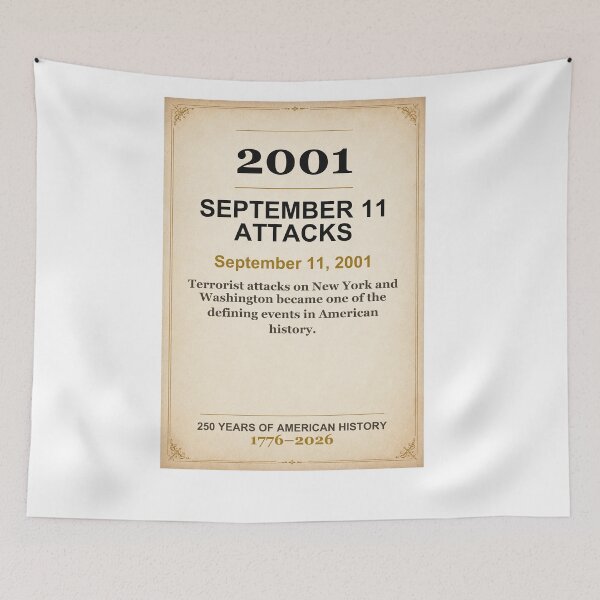 Item preview, America 250 | September 11 Attacks | 2001 designed and sold by ariksworld.