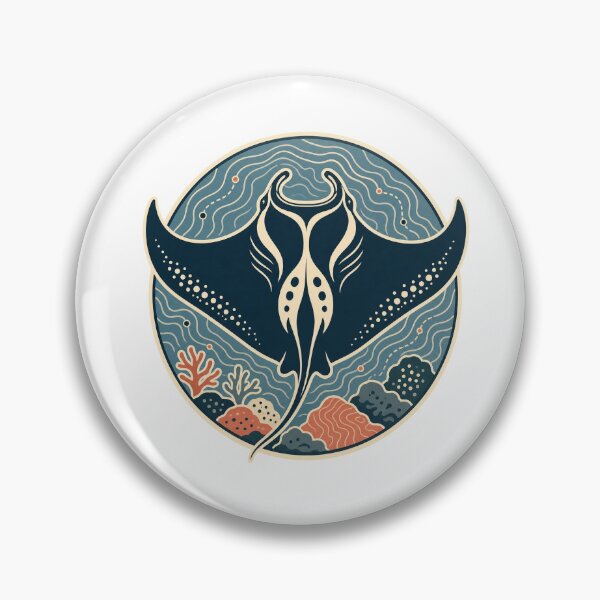 Item preview, a manta ray designed and sold by zzinthestore.