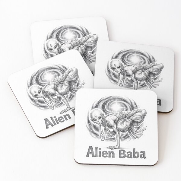 Item preview, Alien Baba HB Wanderer Sticker designed and sold by krazzyremo.